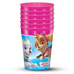 Paw Patrol Girl Plastic Stadium Cups (6 Pk)