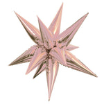 12 Point Jumbo Star-burst - Rose Gold (air-fill Only) 39″ Balloon