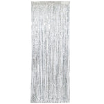 3ft×8ft Silver Fringe Curtain