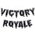 Fortnite Victory Royale Foil Letter Balloon Banner (air-fill Only)