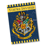 Harry Potter Invitations Hogwarts Crest (8 Pk)