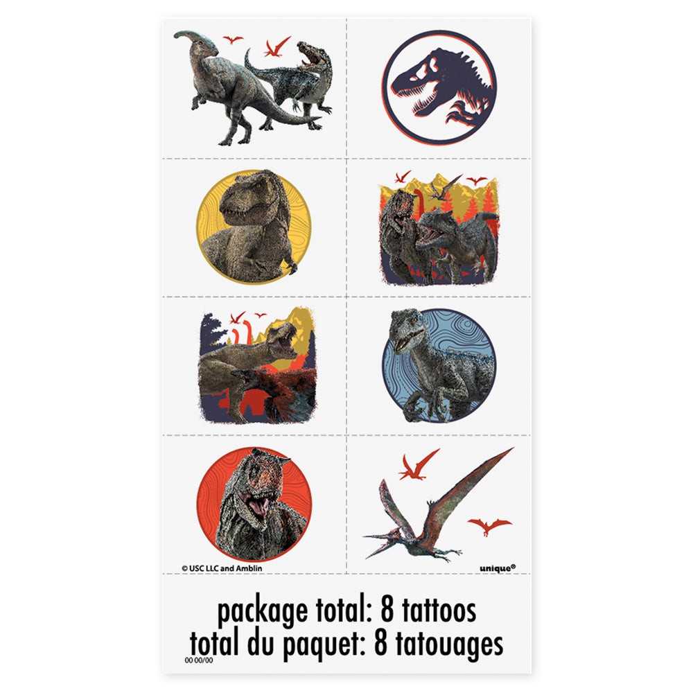 48 Pieces Sticker Set Jurassic World - Stickers