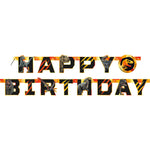 Jurassic World 3 Happy Birthday Jointed Banner