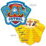 Paw Patrol Large Invitations (8 count)