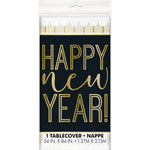 Roaring New Years Plasic Tablecover 54″×84″