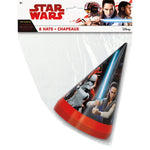 Star Wars Episode VIII Party Hats (8 count)