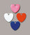 Heart Balloon Weights - 65 grams (10 count)