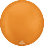 Vibrant Orange Orbz 16″ Foil Balloon by Anagram from Instaballoons