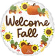Welcome Fall 17″ Balloon