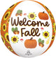 Welcome Fall Orbz 16″ Balloon