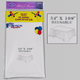 White Heavy Duty Plastic Tablecover