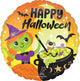 Witchs Brew Happy Halloween 17″ Balloon