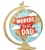 World's Best Dad Globe 23″ Foil Balloon by Anagram from Instaballoons