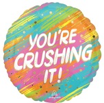 You're Crushing It 18″ Foil Balloon by Anagram from Instaballoons