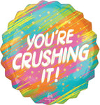 You're Crushing It! 28″ Foil Balloon by Anagram from Instaballoons