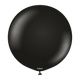 Black 24″ Latex Balloons (2 count)