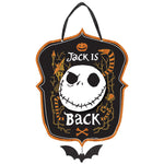 ï¿½Disney Tim Burton's Nightmare Before Christmas Jack is Back Hanging Sign
