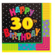30th Infinite Birthday Napkins