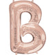 Rose Gold Letter B 34″ Balloon