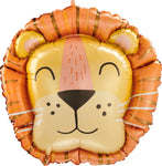 Get Wild Lion Head 28″ x 27″ Balloon