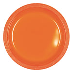 Orange Peel Plastic Plates, 10 1/4"