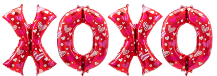 XOXO Letter Bunch 34″ Balloon