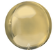 White Gold Jumbo Orbz 21″ Balloon