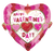 Valentine's Day Wrapped in Hearts 26″ Balloon