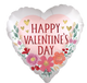 Globo de 28″ Flores de Satén Día de San Valentín