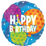 Happy Birthday Balloons 18″ Balloon