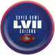 Super Bowl LVII Plates 10″ (8 count)