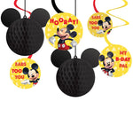 Mickey Mouse Honeycomb Swirls Decorations