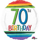 70th Birthday 70 18″ Balloon