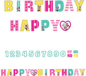 Banner de edad personalizable de cumpleaños de Minnie Mouse