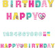 Banner de edad personalizable de cumpleaños de Minnie Mouse