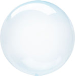 Globo Azul Crystal Clearz Petite 10″