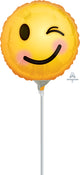 Emoji Wink 9″ Balloon (requires heat-sealing)