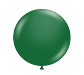 Globos de látex verde bosque metálico de 36″ (10 unidades)