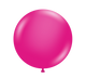 Globos de látex rosa intenso de 36″ (10 unidades)
