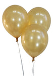 Globos de látex económicos dorados de 12" (504 unidades)