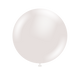 Globos de látex Sugar Pearl White 36″ (10 unidades)