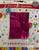 Hot Pink Fringe Metallic Foil Curtain