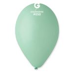 Acquamarine 12″ Latex Balloons by Gemar from Instaballoons