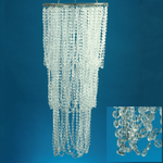 Acrylic Chandelier 24″ by Natural Star from Instaballoons