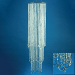 Acrylic Chandelier 42″ by Natural Star from Instaballoons