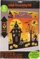 5 Piece Giant Halloween Mural Decoration Kit