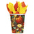 Amscan Autumn Turkey Cups (8 count)