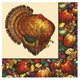 Autumn Turkey Dinner Napkins (20 count)