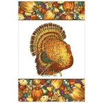 Amscan Autumn Turkey Paper Tablecover