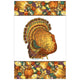 Autumn Turkey Paper Tablecover